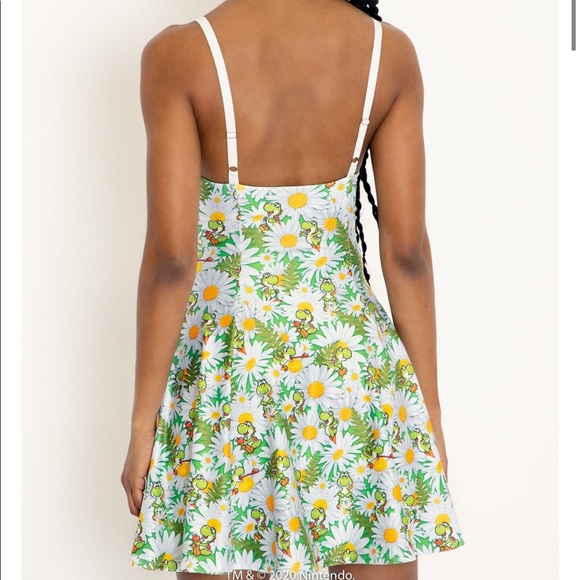 Blackmilk Yoshi Garden Mini Strappy Dress - Picture 3 of 3